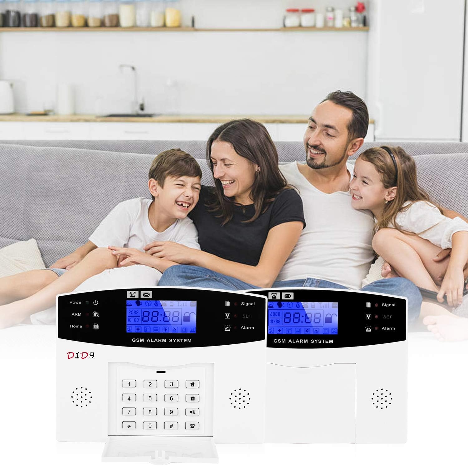 23 pcs Wireless GSM Home Burglar Alarm System J627