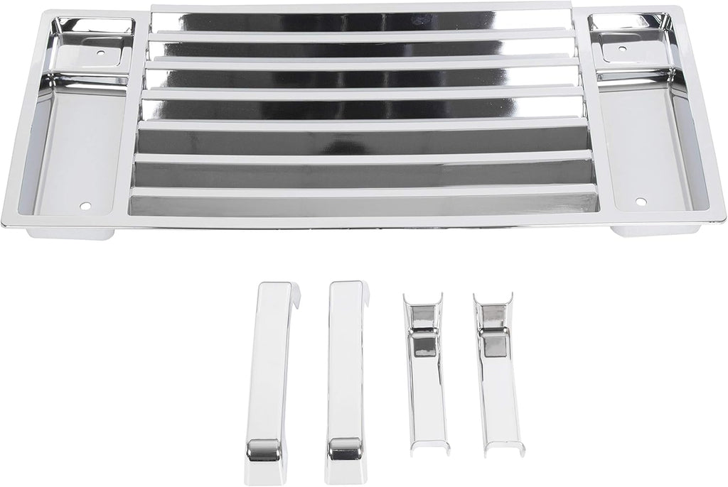 Chrome Hood Deck Vent Panel Handle Cover Trim P289