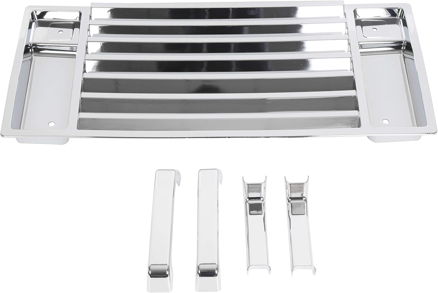 Chrome Hood Deck Vent Panel Handle Cover Trim P289