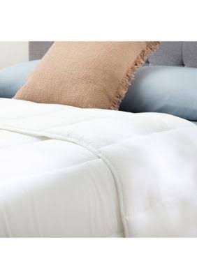 King Size White Microfiber Comforter R470