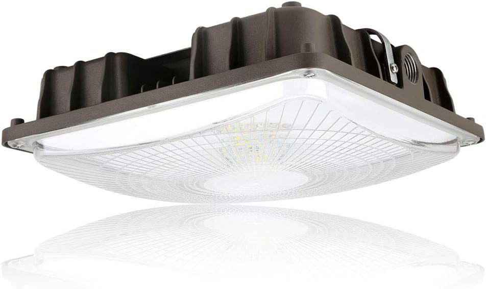40W LED Canopy Area Light 6 Pack 5000K I9897