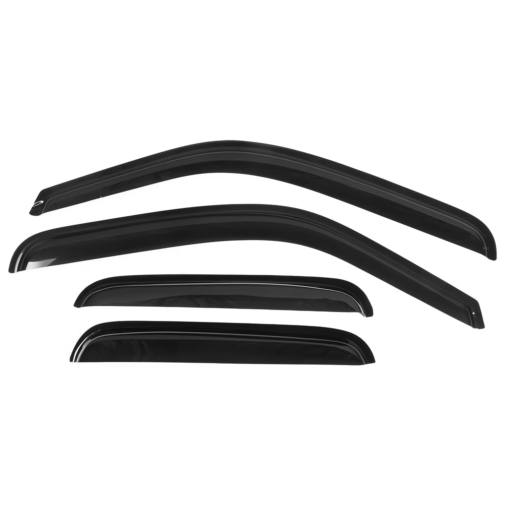 Acrylic Window Visors for Chevy Silverado GMC Sierra Extended Cab V928467