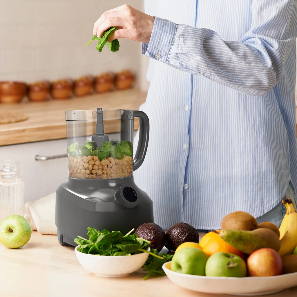 4 Cup Food Processor Vegetable Chopper, 400 Watts Y651068