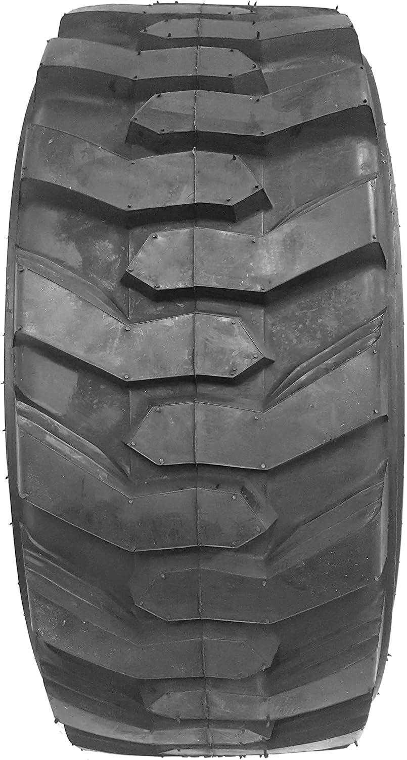 Set of 2 Heavy Duty Skid Steer Tires W7682