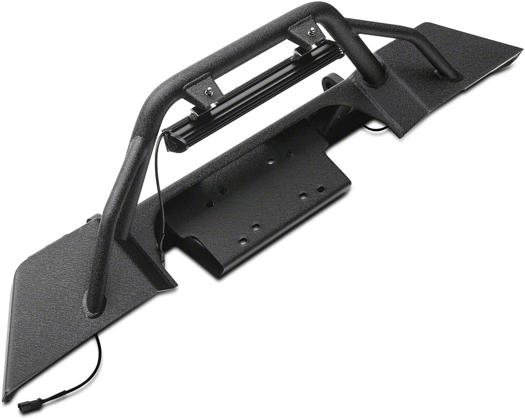 Front Bumper with LED Fog Lights and 20-Inch LED Light Bar F51355