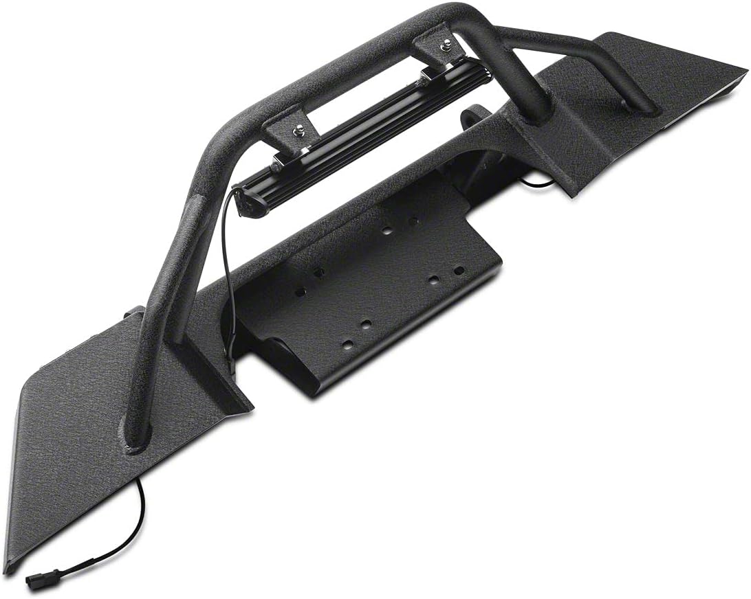 Front Bumper with LED Fog Lights and 20-Inch LED Light Bar F51355