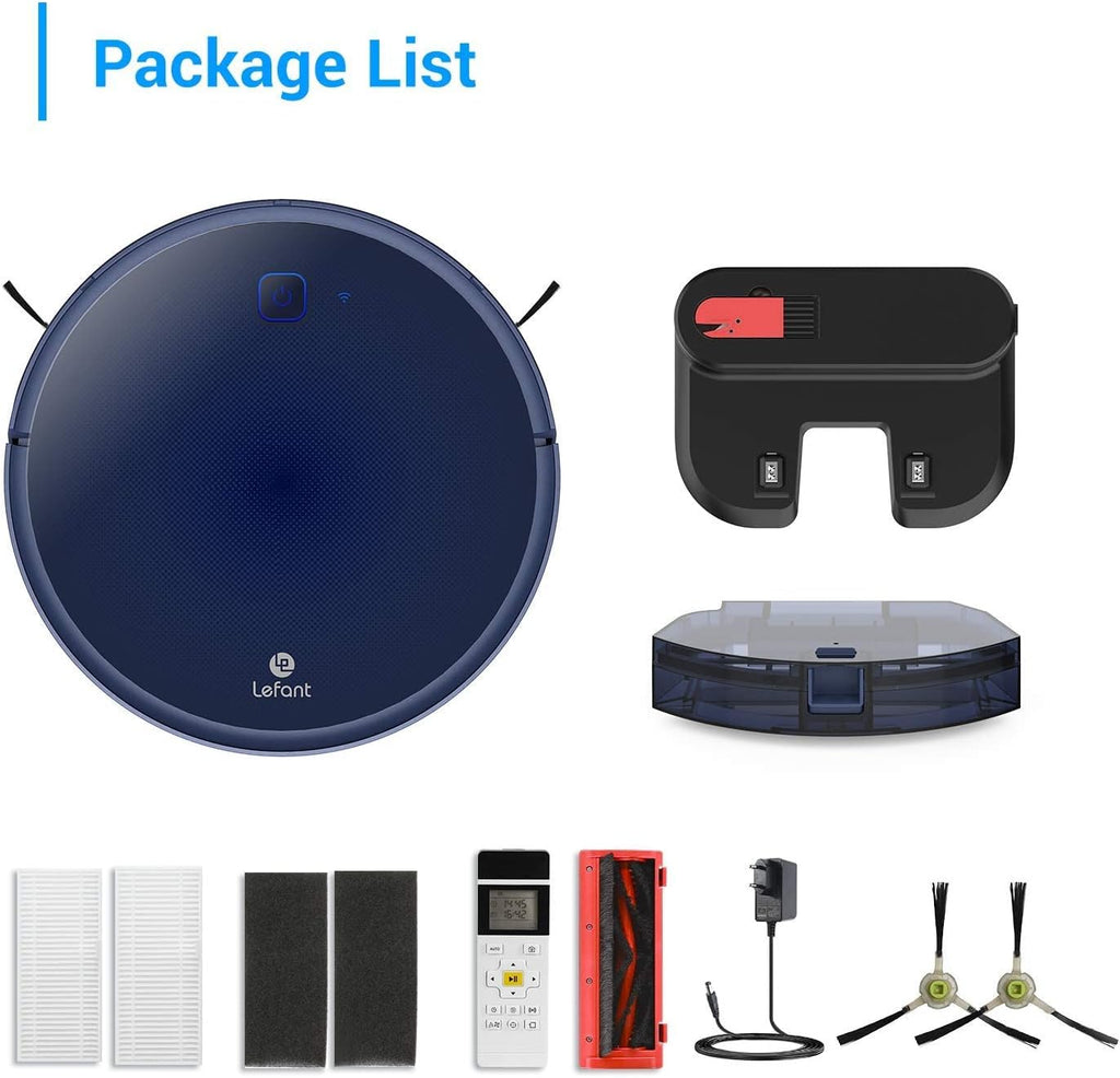 Robot Vacuum Cleaner, 2600Pa Suction, 120 mins Runtime H1759