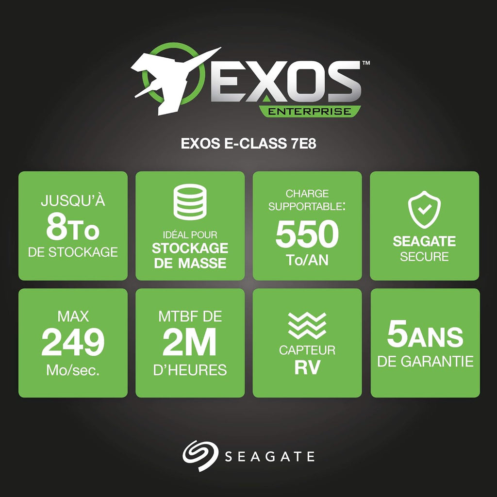 Enterprise 3.5 HDD 8TB 7200 RPM SATA 6Gb/s 256MB Cache 4Kn Hard Disk Drive W665