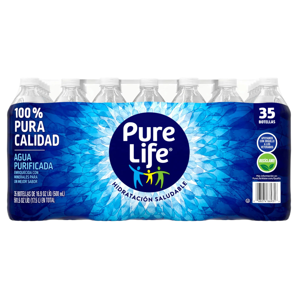 16.9 Fl Oz Purified Bottled Water (35 Pack) N15021