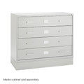 Light Gray Media Cabinet Base Z5213