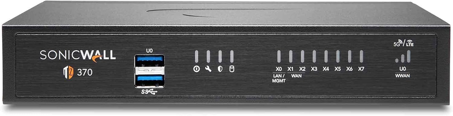 SonicWall TZ370 TotalSecure 1YR Threat Edition P66828