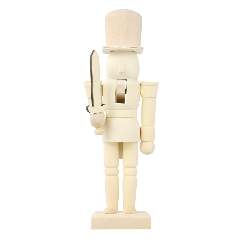 Unfinished Wooden Nutcracker Soldier S4713