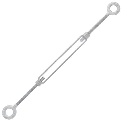 1/2 x 9 Hot Dip Galvanized Eye x Eye Turnbuckle I2329