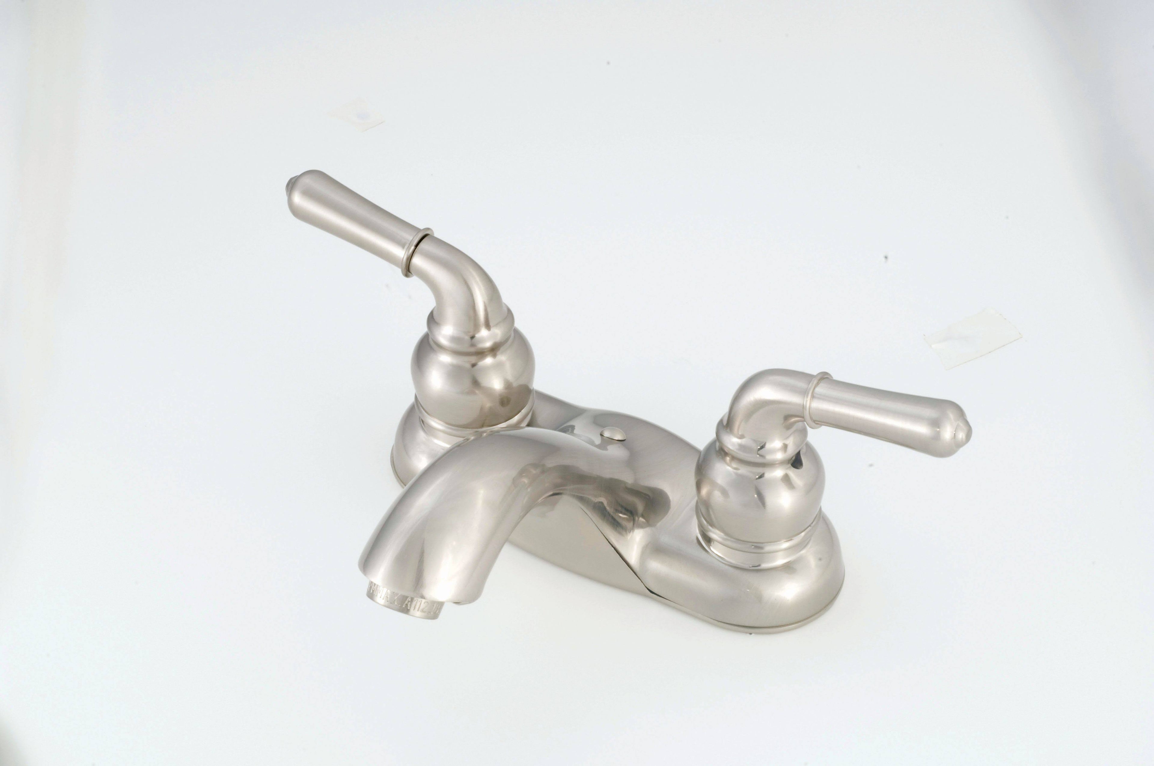 Brushed Nickel Lavatory Faucet Handles L21724