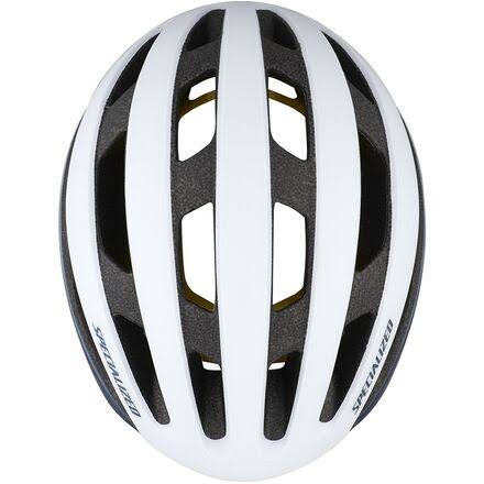 Satin White Gloss Ice Blue MIPS Helmet K379532
