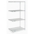 Wire Shelving Add-On 60x22W x 18x22D x 63x22H K286