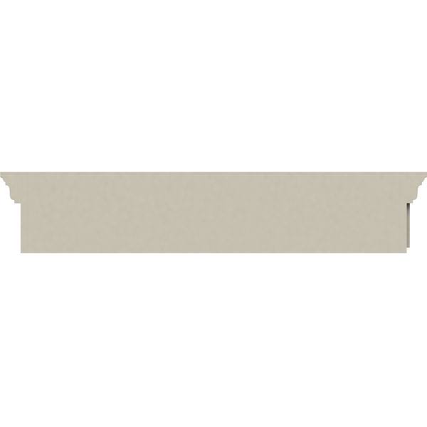White Polyurethane Dentil Crosshead Moulding Y579563