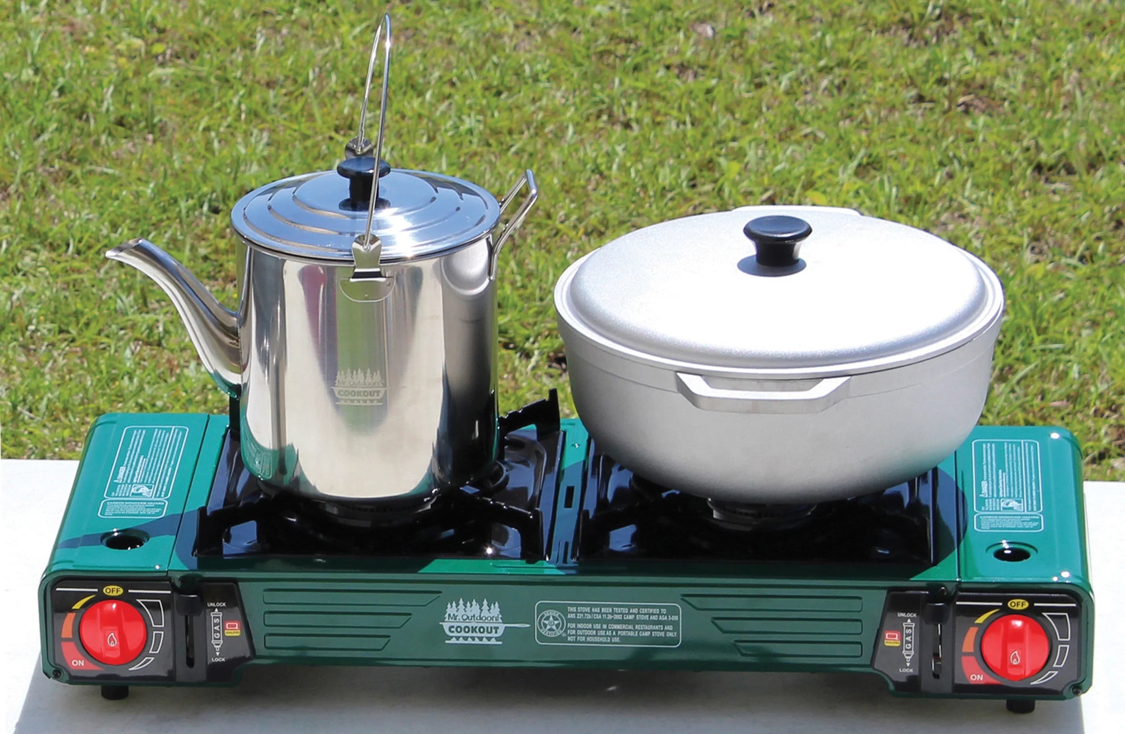 Double Butane Stove with Carry Bag X58169