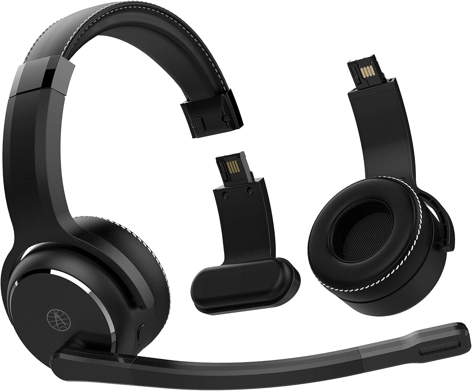 2-in-1 Wireless Headset with Noise Cancellation D5040