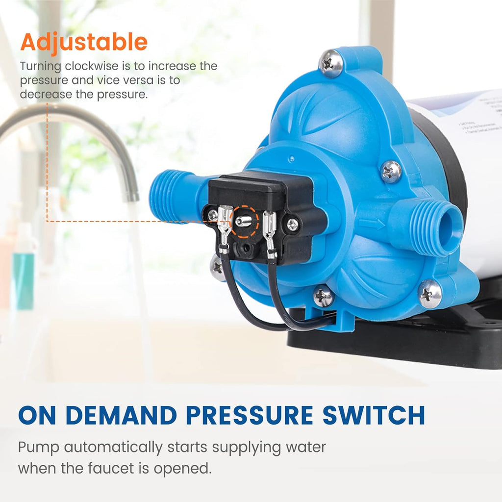 Industrial Water Pressure Pump 115VAC 3.3GPM 45PSI V45257