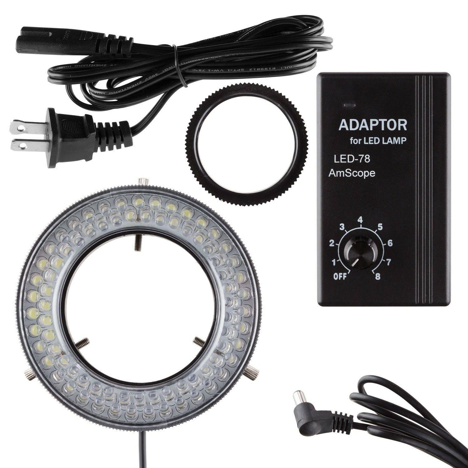 Blue LED Ring Light with Controller Z86806
