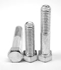 1/2x22-13 x 4x22 Coarse Thread Grade 5 Hex Cap Screw, Medium Carbon Steel Zinc Plated, Pk 75 B5518
