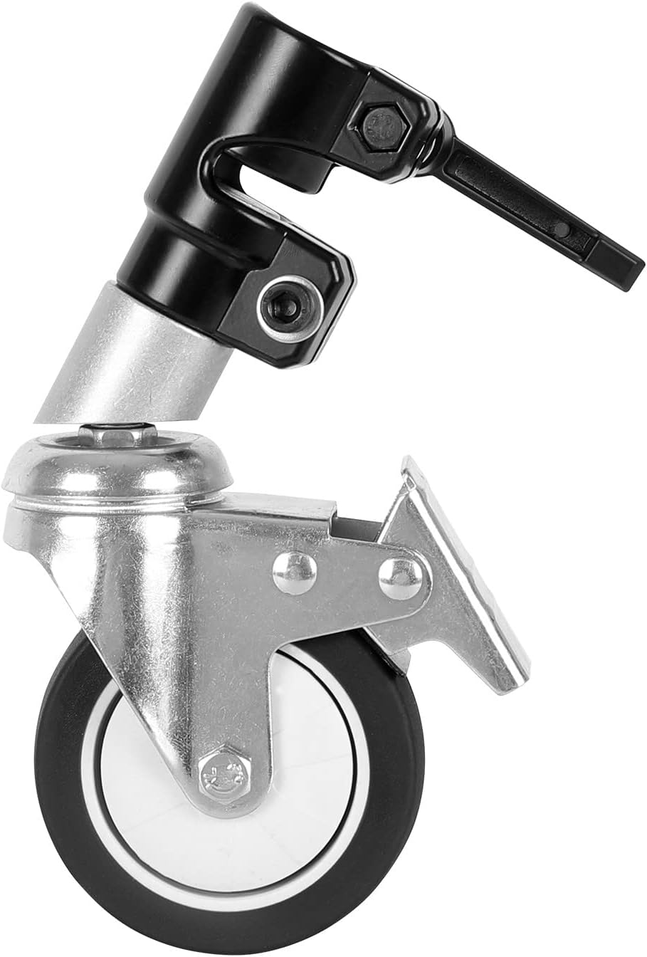 25mm Swivel Caster Wheels with Brake for C Stand (3pcs) G8062