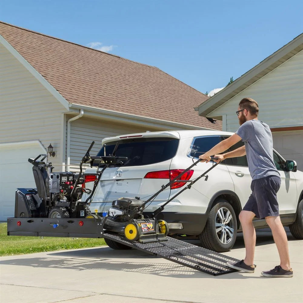 Heavy Duty Folding Hitch Cargo Carrier Basket X923366
