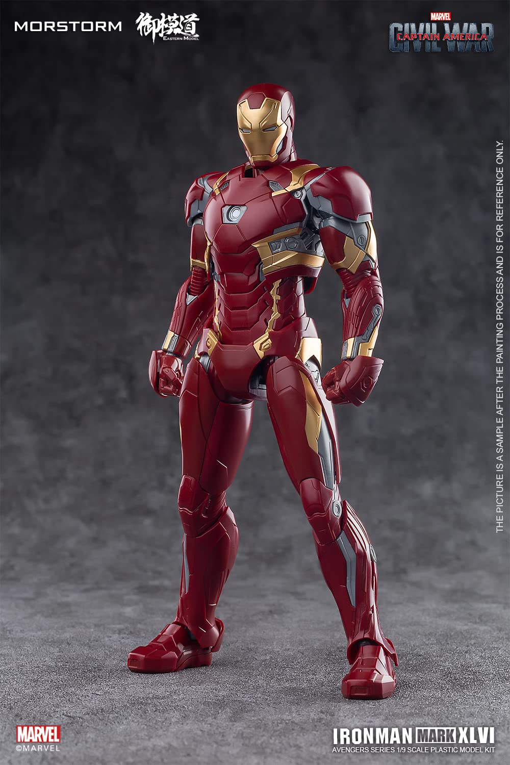 1/9 Scale Tony MK46 Action Figure Model Kits M8584