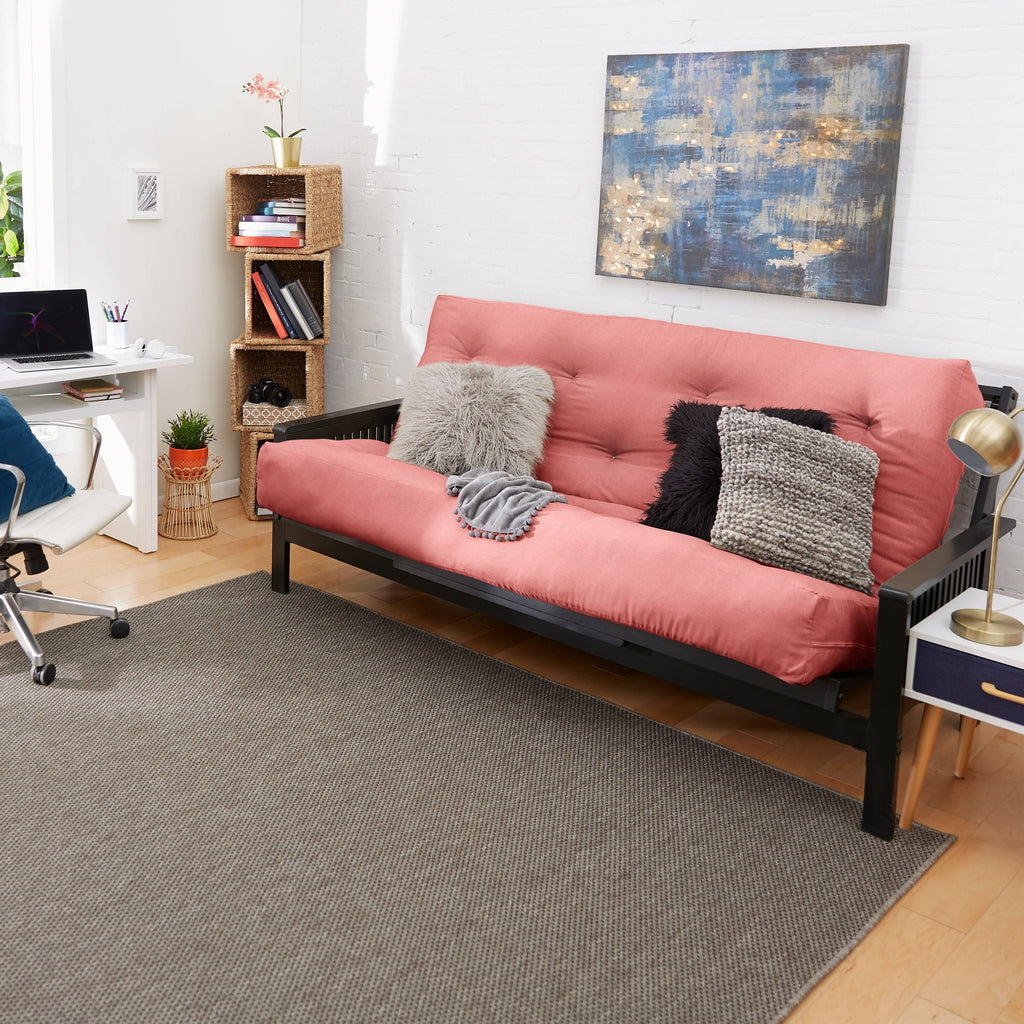 Cotton Pocket Coil Full-Size 10-Inch Futon Mattress L428057