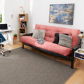 Cotton Pocket Coil Full-Size 10-Inch Futon Mattress L428057