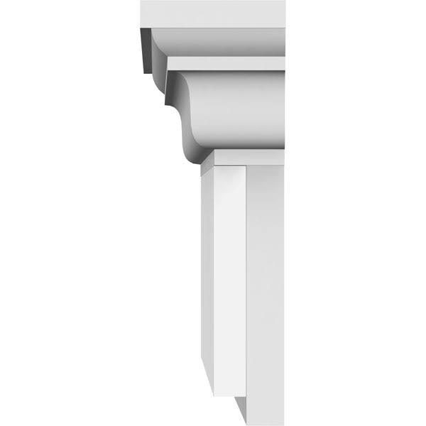 White Polyurethane Dentil Crosshead Moulding Y579563