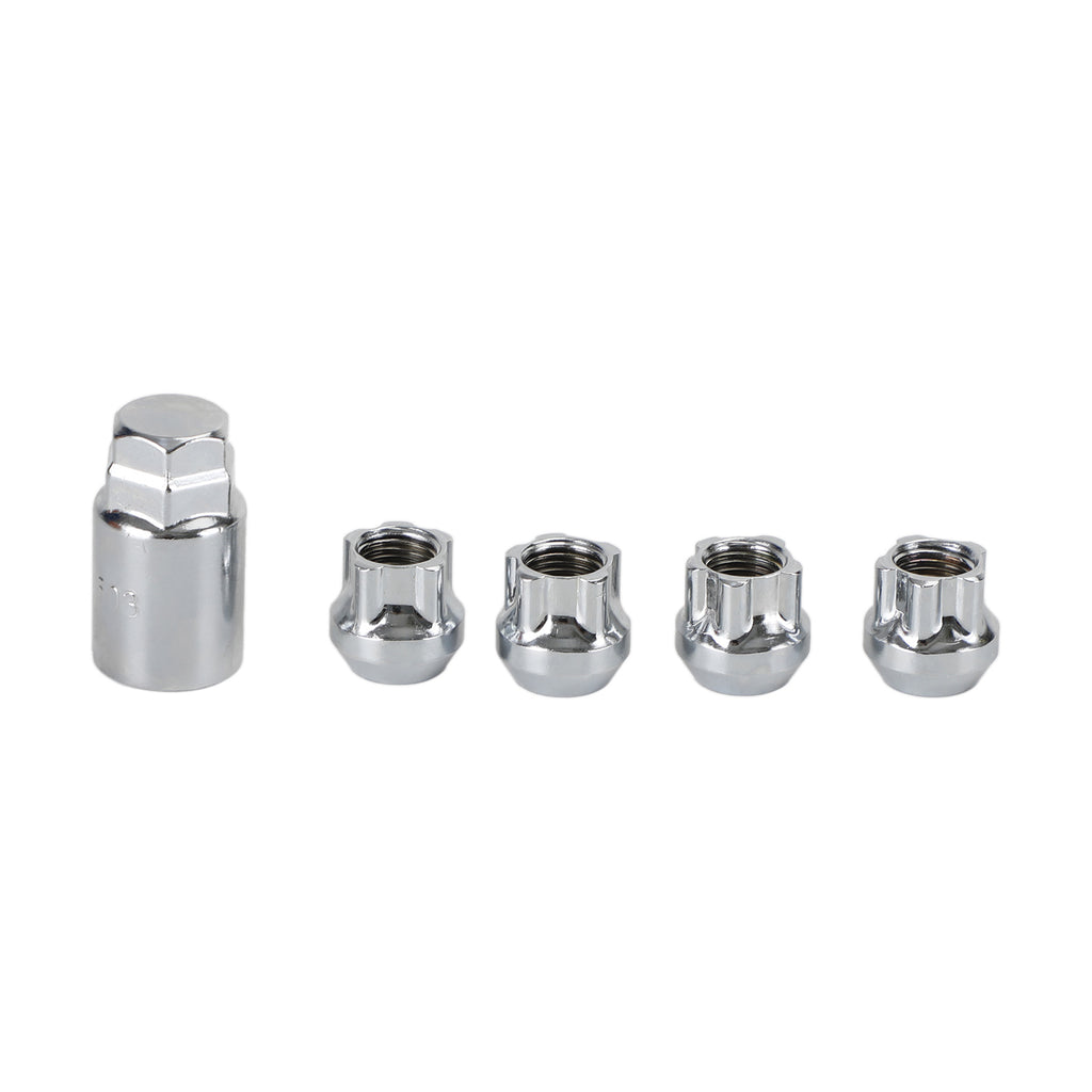 4PCS Chrome Wheel Lock Lug Nut M14x1.5 P9886