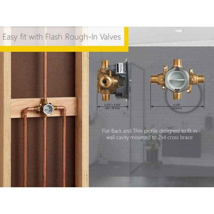 Polished Nickel Tub and Shower Trim Package U65571