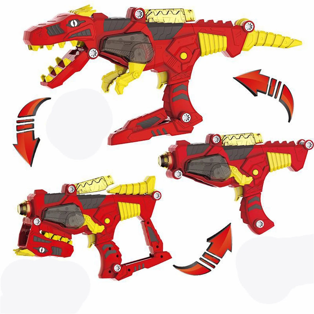 Transforming Dinosaur Toy Lights Sound 3 in 1 Charge Morpher Toy C6841