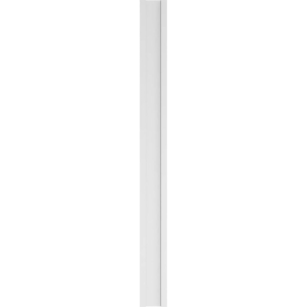 Two Equal Raised Panel PVC Pilaster with Standard Capital & Base (Pair) H595631