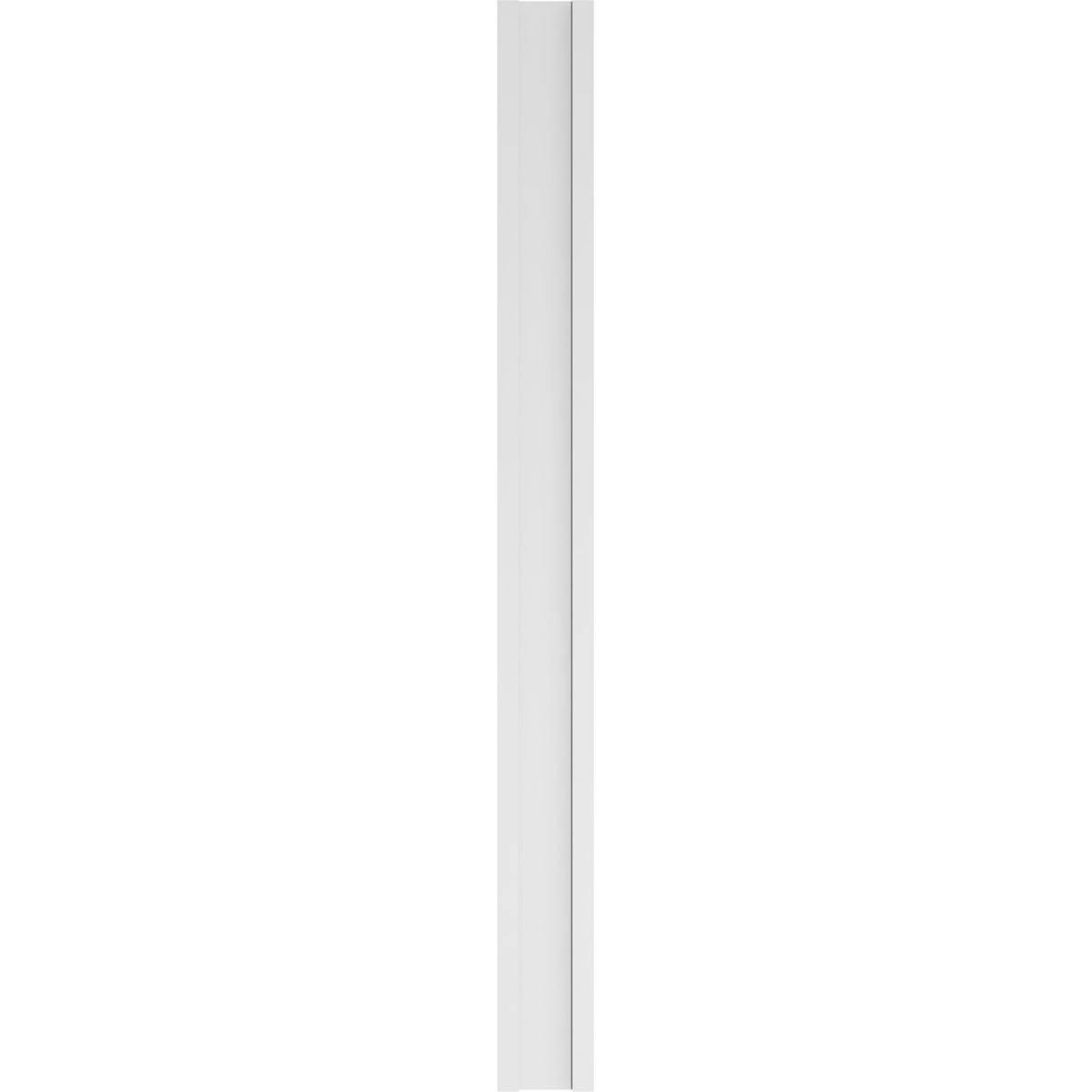 Two Equal Raised Panel PVC Pilaster with Standard Capital & Base (Pair) H595631