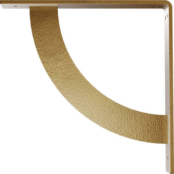 Hammered Gold Steel Bracket B7695