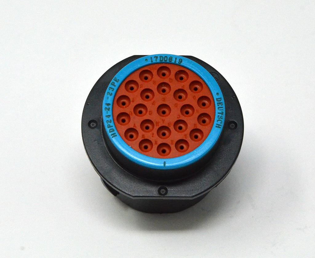 Bulkhead 23-pin Connector kit, 14-16 AWG Solid Contacts, Pack of 2 T86892