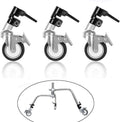25mm Swivel Caster Wheels with Brake for C Stand (3pcs) G8062