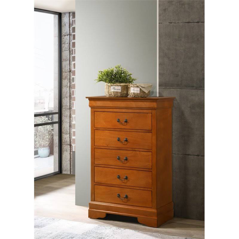 5 Drawer Oak Chest M96975