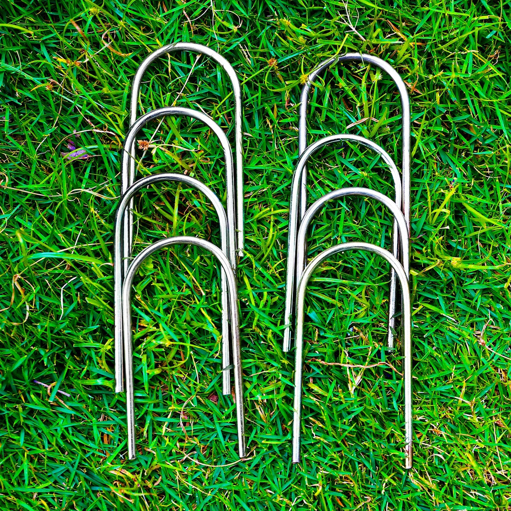 Portable Set of 2 Soccer Goals, 4x3ft Folding Soccer, Orange W128