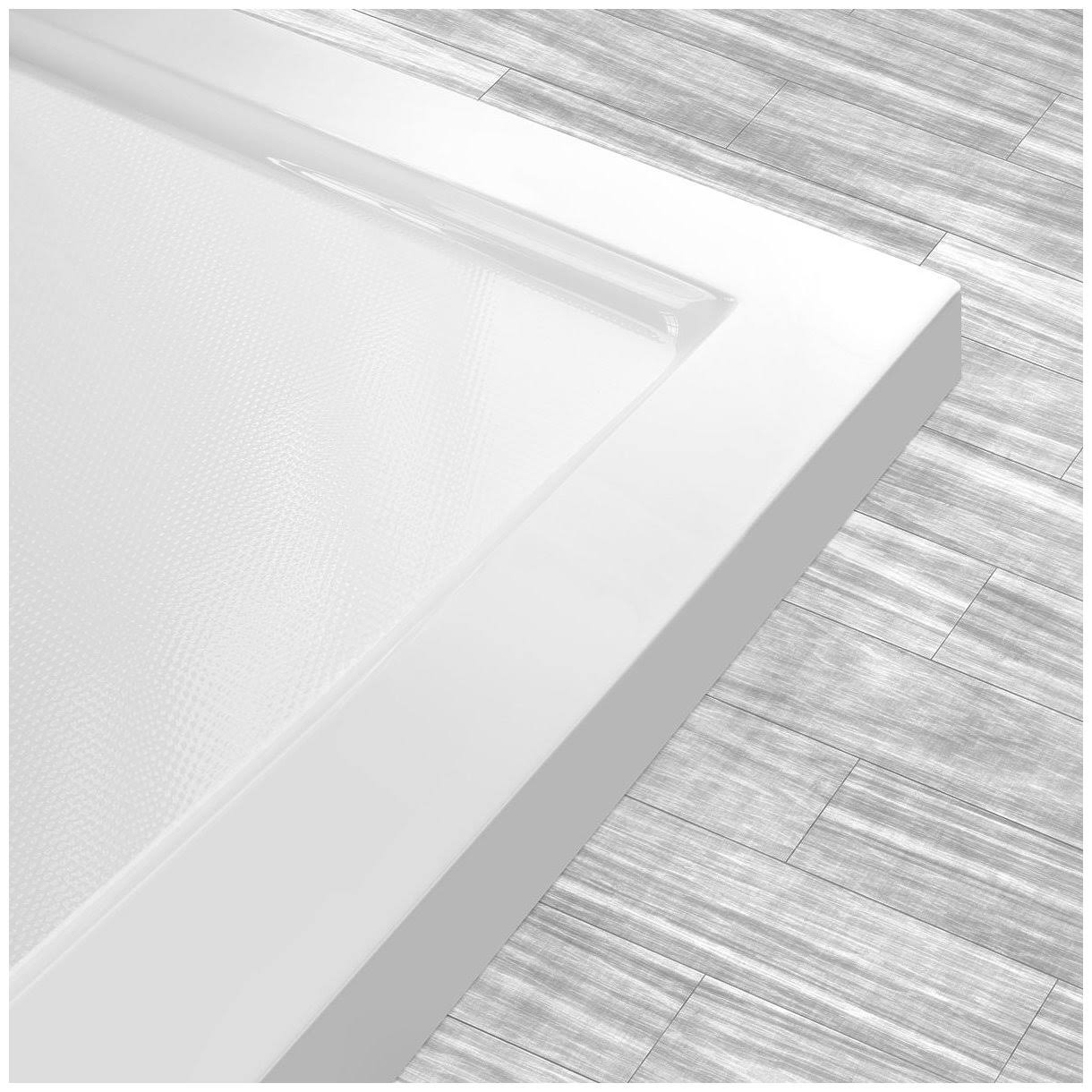 32 x 32 Single Threshold Shower Pan Base Center Drain Y622833