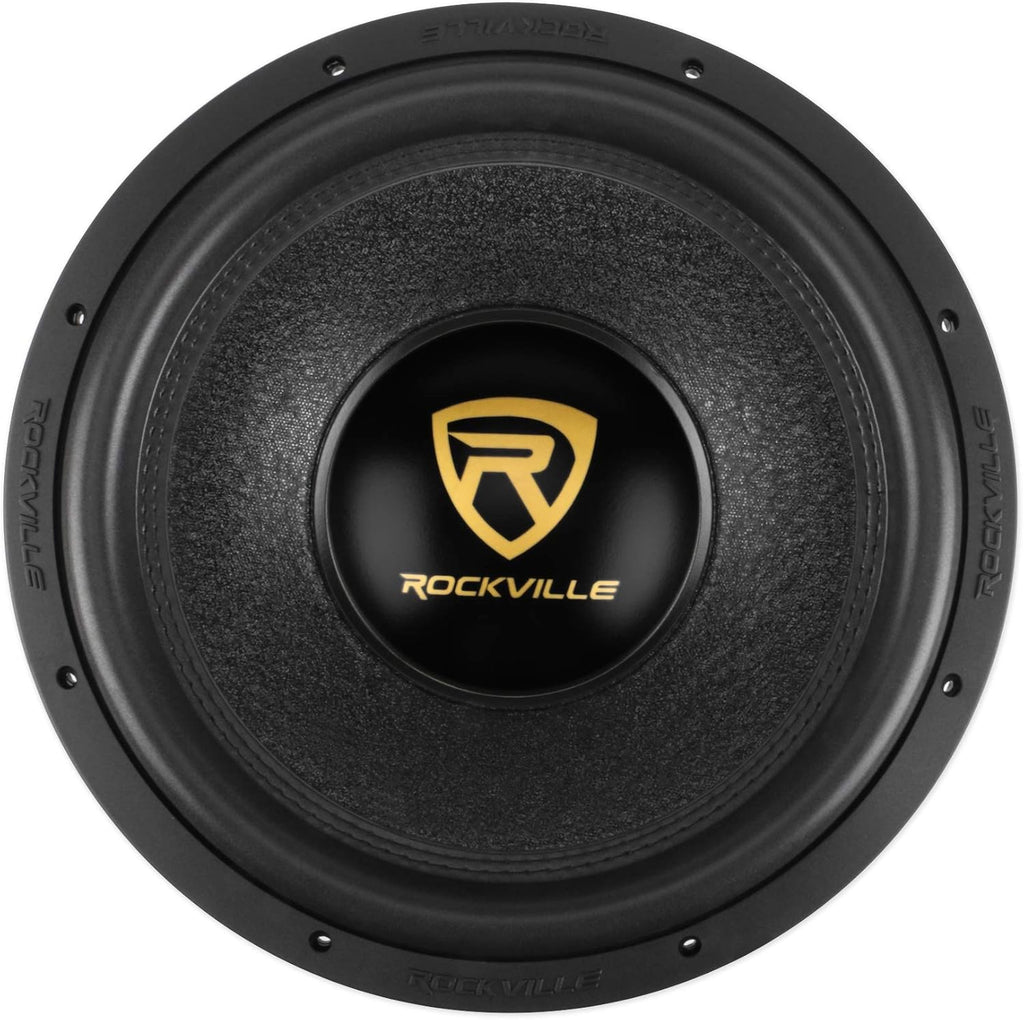 15" 5000 Watt Car Audio Subwoofer with Sealed Sub Box Enclosure K219