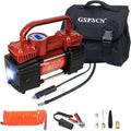 Portable Digital Car Tire Inflator 150Psi Auto Shut-Off Heavy Duty Double Cylinders 12V Air Compressor Pump with LED Light F254211