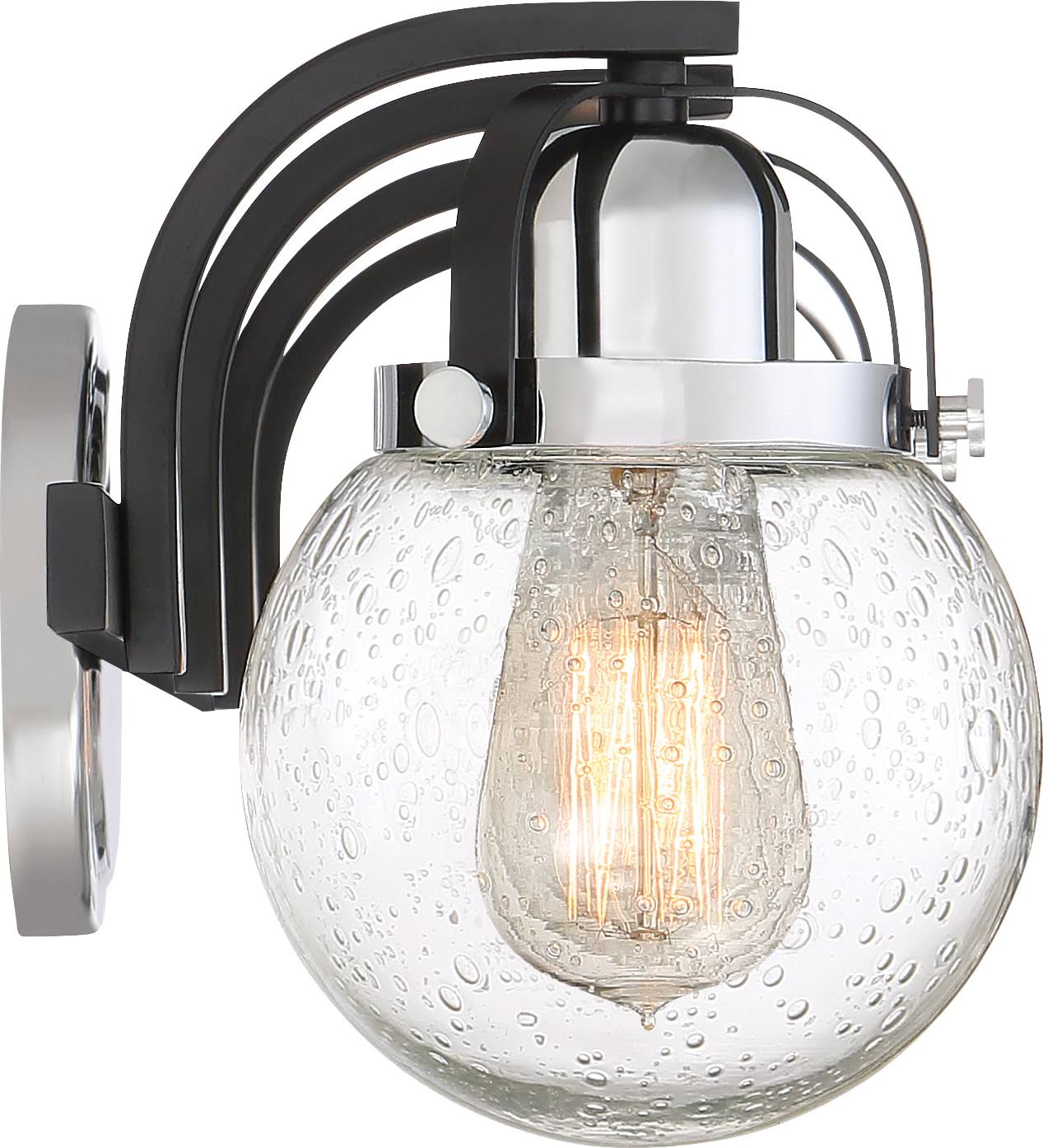 Earth Black Bath Light E13316