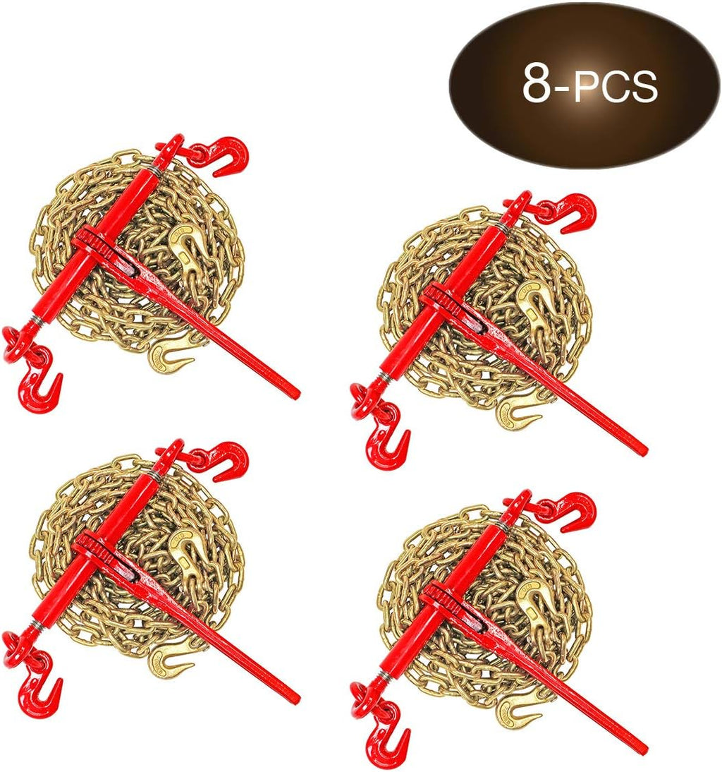 5/16” Grade 70 Chain and Load Binder Kit with 4,700 lbs. Safe Working Load T44654