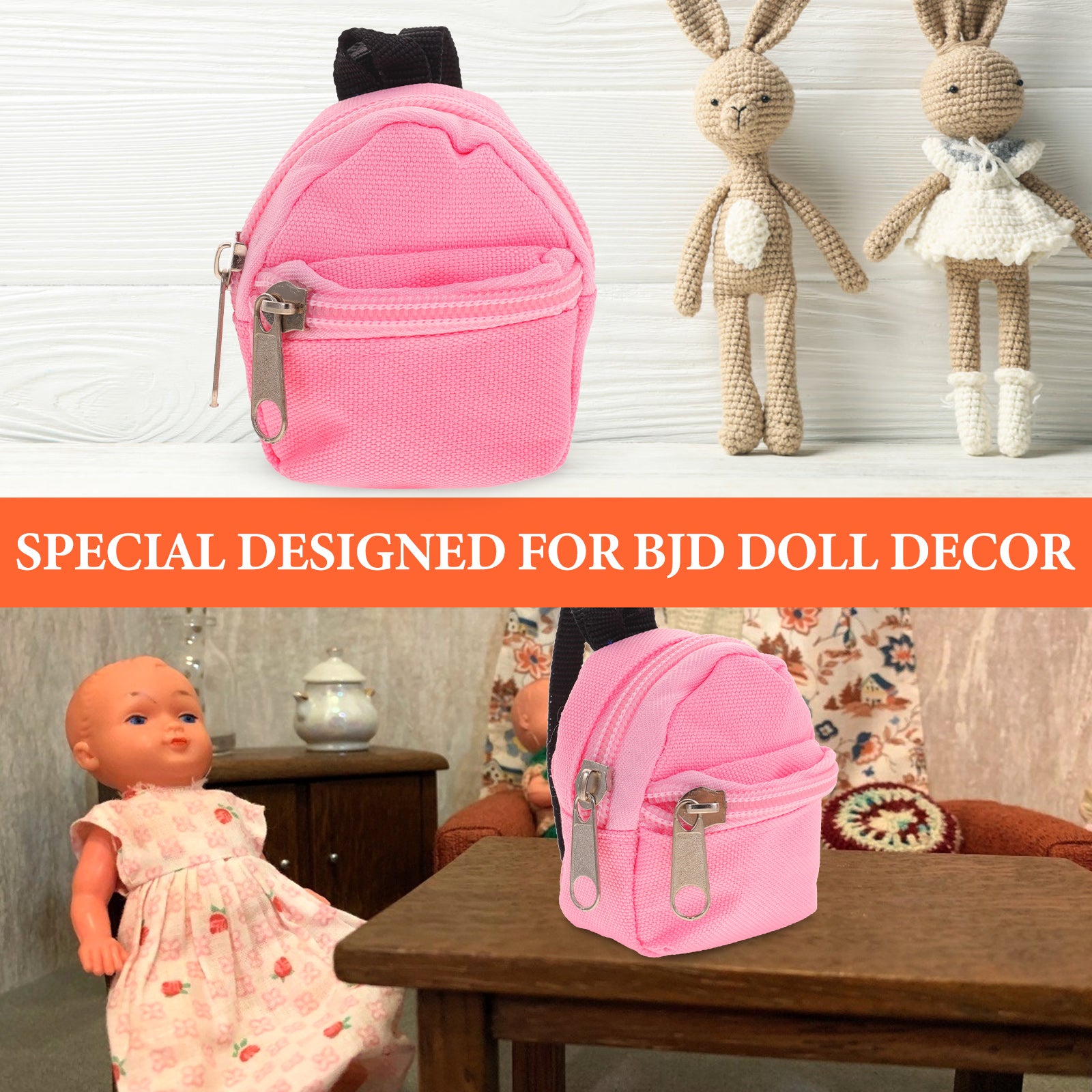 Miniature Doll Backpack Y23432