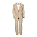 Khaki Herringbone Suit F67149